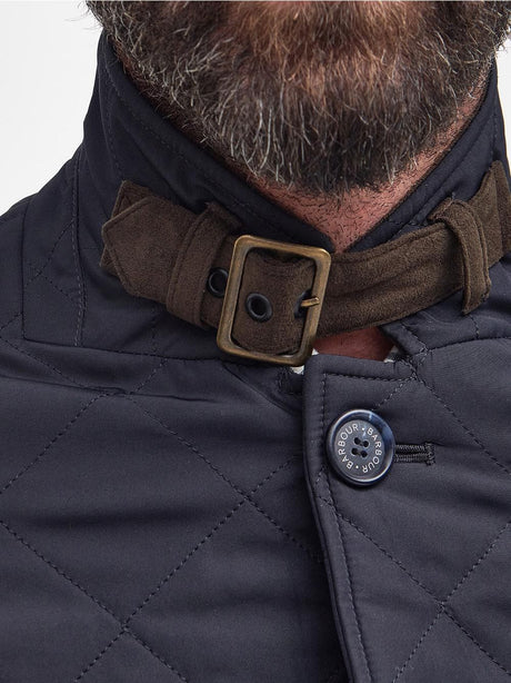 Giubbotto Barbour quilted lutz Uomo - Navy