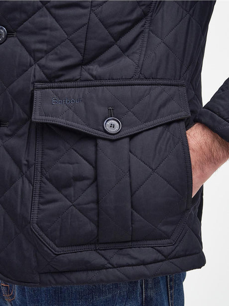 Giubbotto Barbour quilted lutz Uomo - Navy