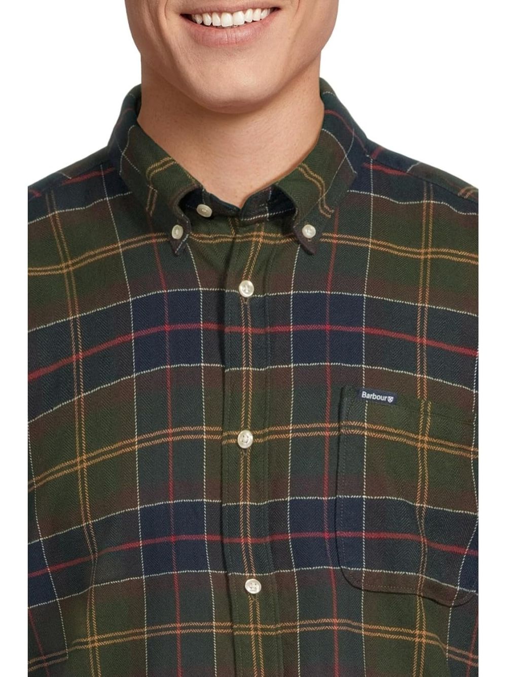 Camicia Barbour kyeloch tailored Uomo - Multicolore