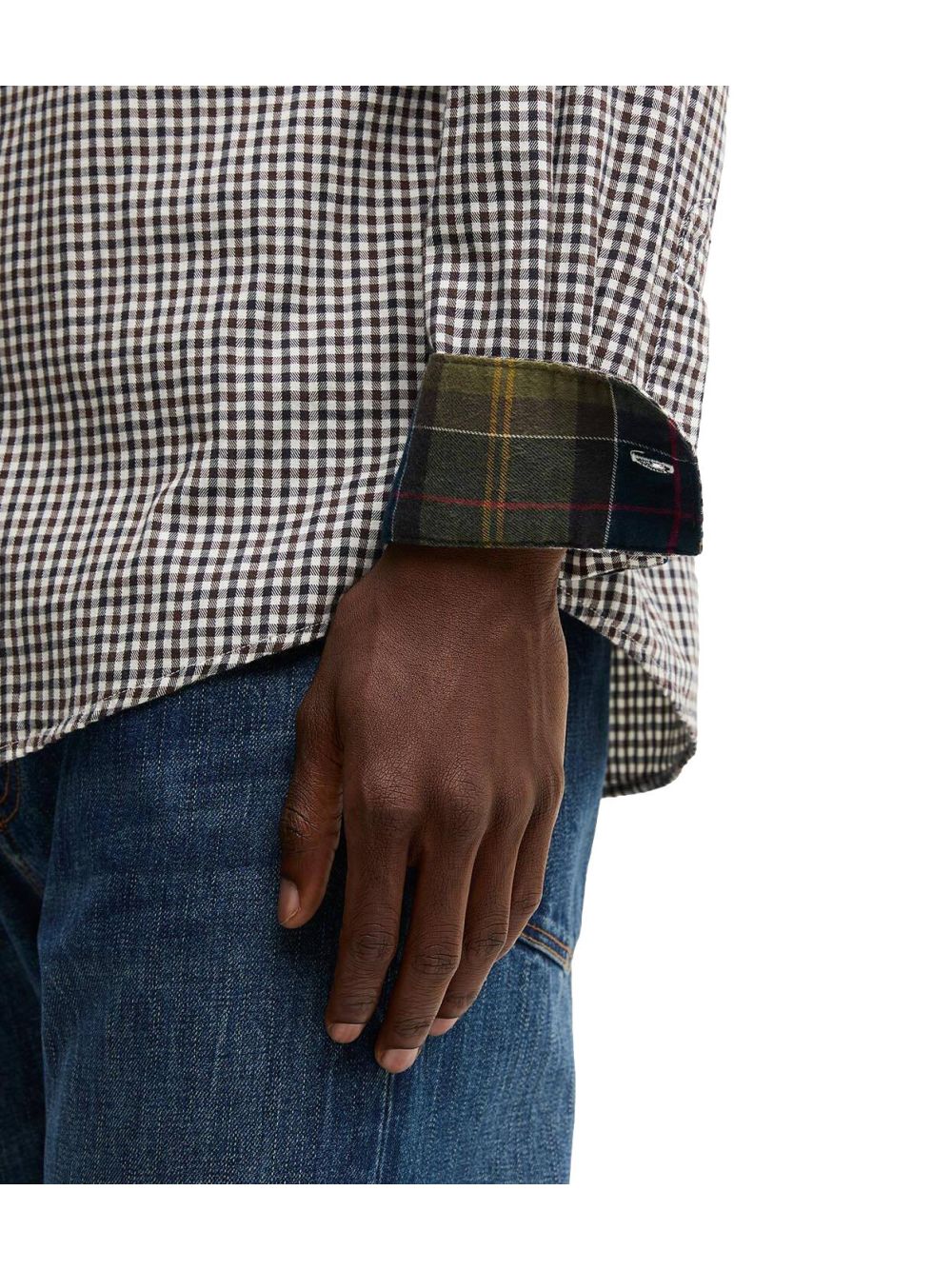 Camicia Barbour padshaw tailored Uomo - Marrone