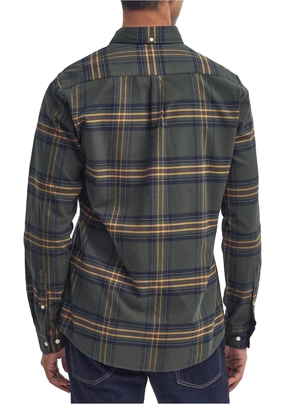 Camicia Barbour portdown tailored Uomo - Oliva