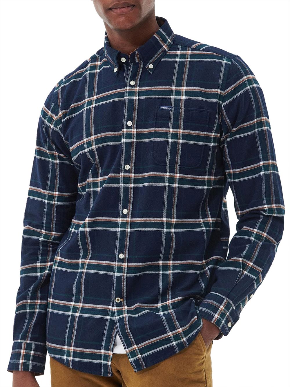 Camicia Barbour ronan tailored check Uomo - Blu