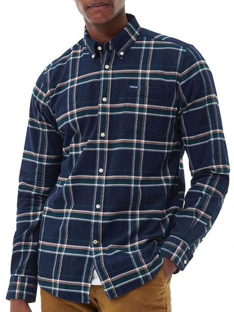 Camicia Barbour ronan tailored check Uomo - Blu