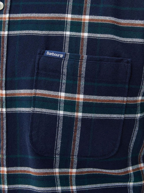 Camicia Barbour ronan tailored check Uomo - Blu