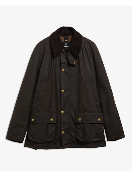 Giubbotto Barbour ashby wax Uomo - Oliva