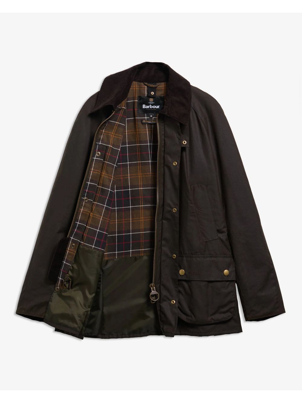 Giubbotto Barbour ashby wax Uomo - Oliva