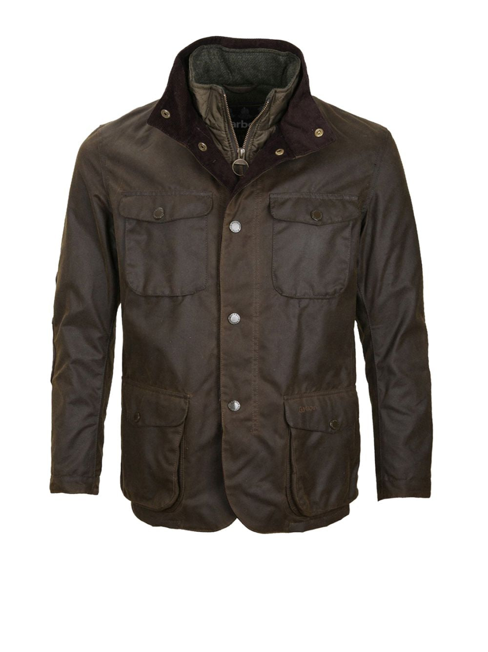 Giubbotto Barbour ogston wax Uomo - Oliva