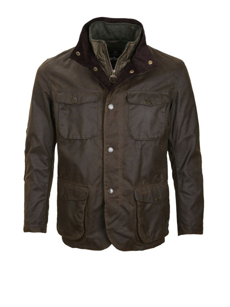 Giubbotto Barbour ogston wax Uomo - Oliva
