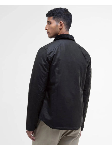 Giubbotto Barbour reelin wax Uomo - Navy
