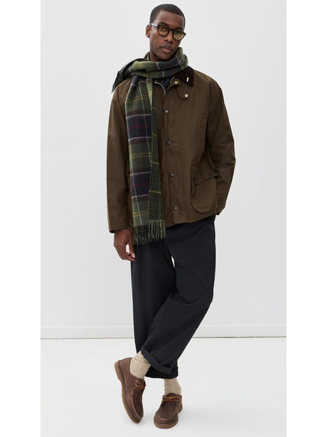 Giubbotto Barbour icons beadale wax Uomo - Marrone