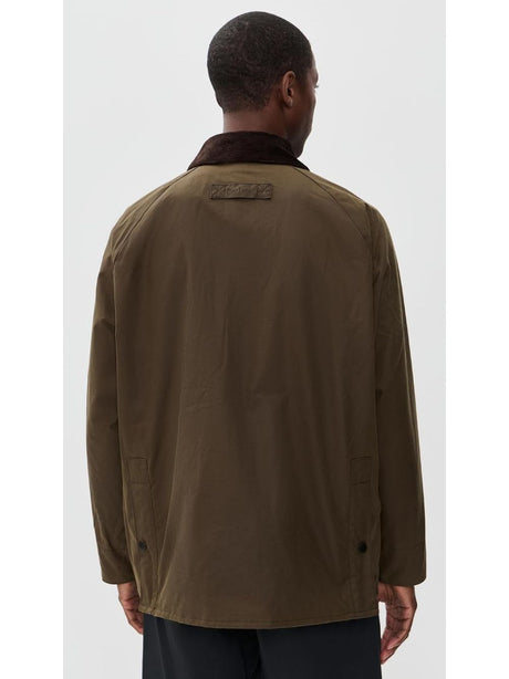 Giubbotto Barbour icons beadale wax Uomo - Marrone