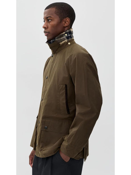 Giubbotto Barbour icons beadale wax Uomo - Marrone