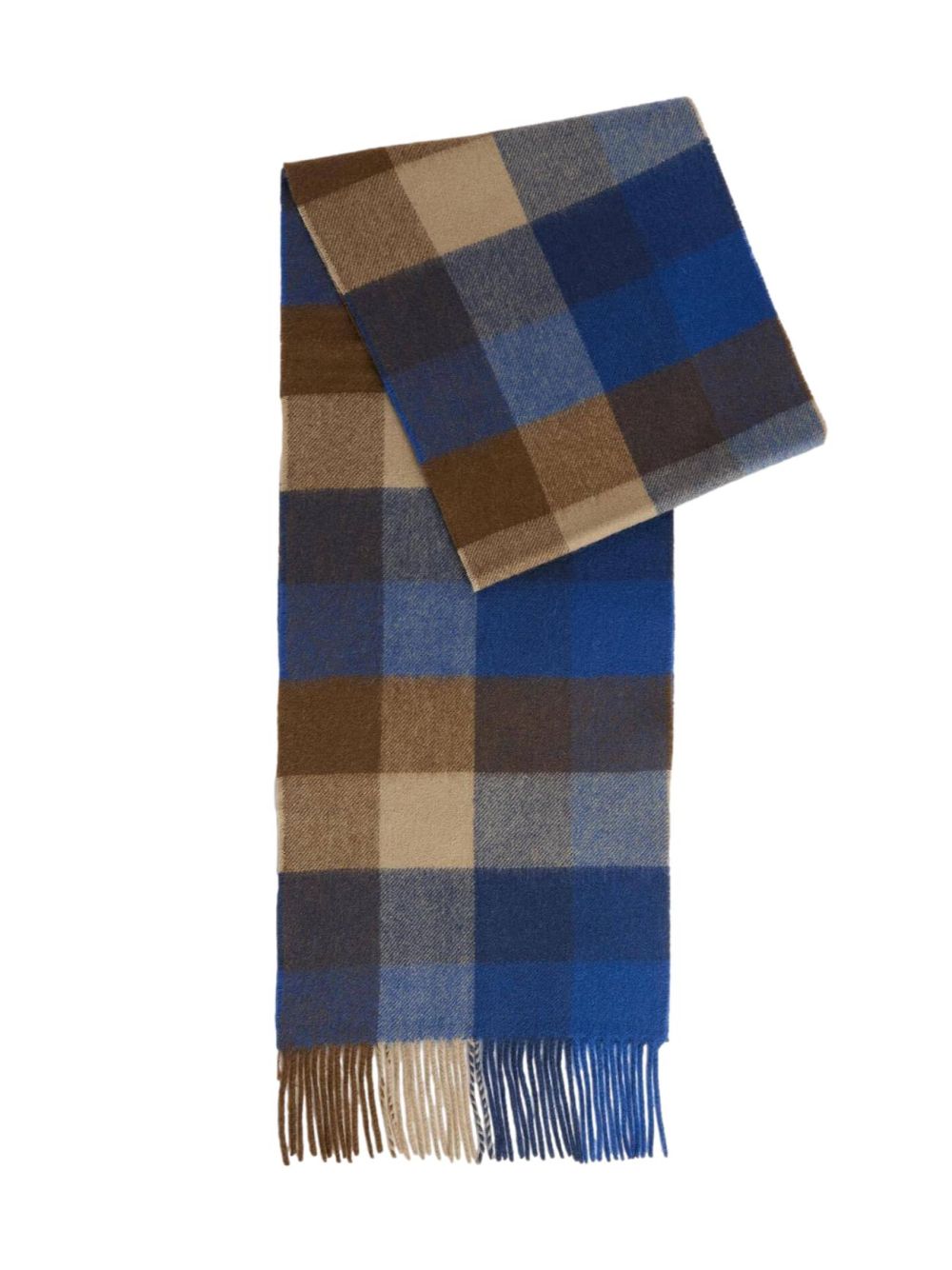 Sciarpa Barbour large tattersall Uomo - Navy