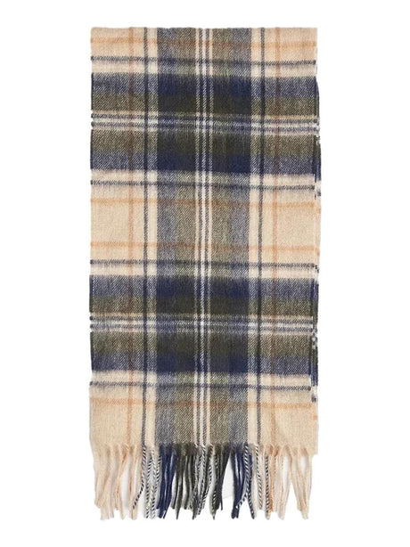 Sciarpa Barbour new check Uomo - Marrone