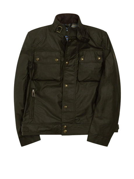 Giubbotto Belstaff RACEMASTER Uomo - Oliva
