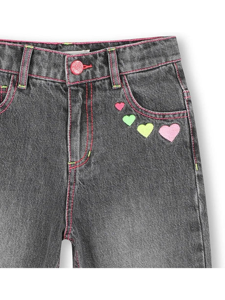 Jeans Billieblush Bambina - Grigio