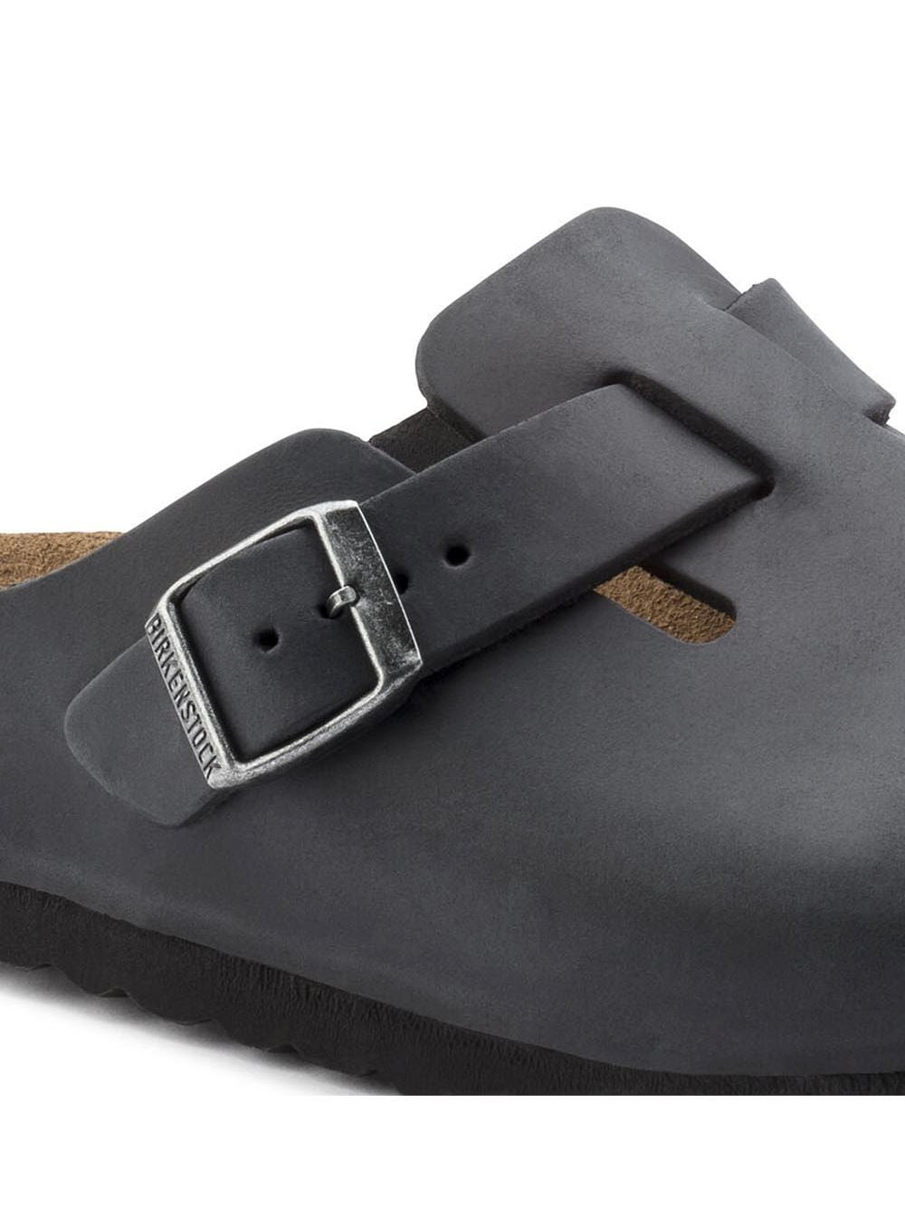 Sabot Birkenstock boston Unisex - Nero