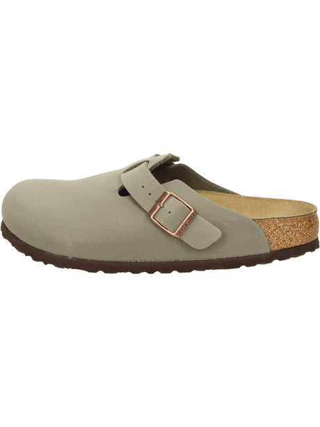Sandali Birkenstock boston Unisex - Grigio
