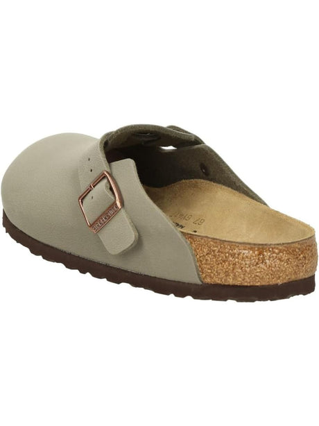 Sandali Birkenstock boston Unisex - Grigio