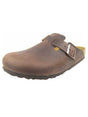 Sabot Birkenstock boston Unisex - Marrone