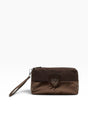 Borsa Pochette Blauer Donna - Marrone