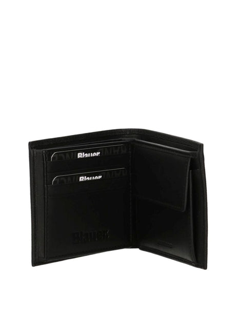 Portafoglio Blauer Uomo - Nero