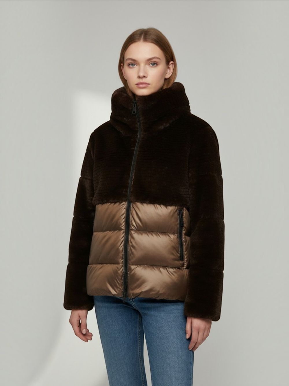 Giubbotto Blauer FANEVIL Donna - Marrone