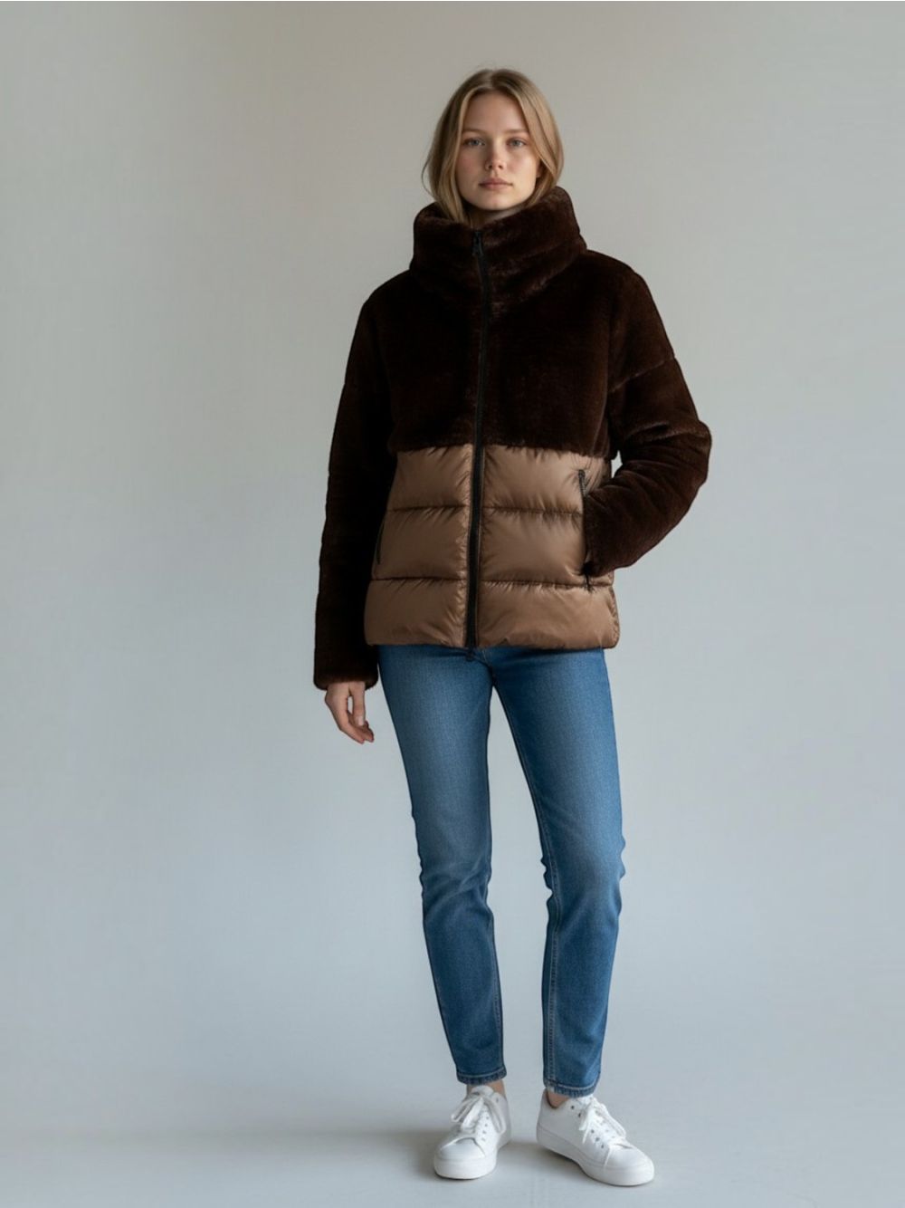 Giubbotto Blauer FANEVIL Donna - Marrone
