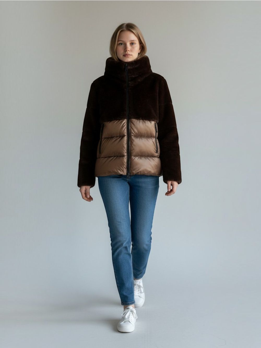 Giubbotto Blauer FANEVIL Donna - Marrone