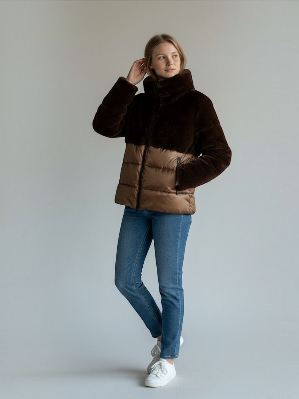 Giubbotto Blauer FANEVIL Donna - Marrone