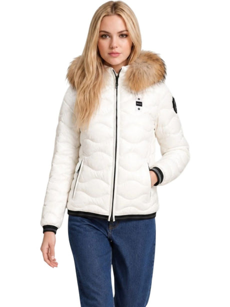 Piumino Blauer ALDIE Donna - Bianco