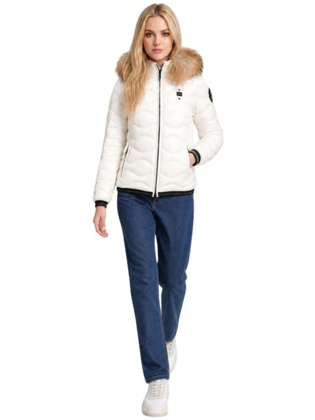 Piumino Blauer ALDIE Donna - Bianco