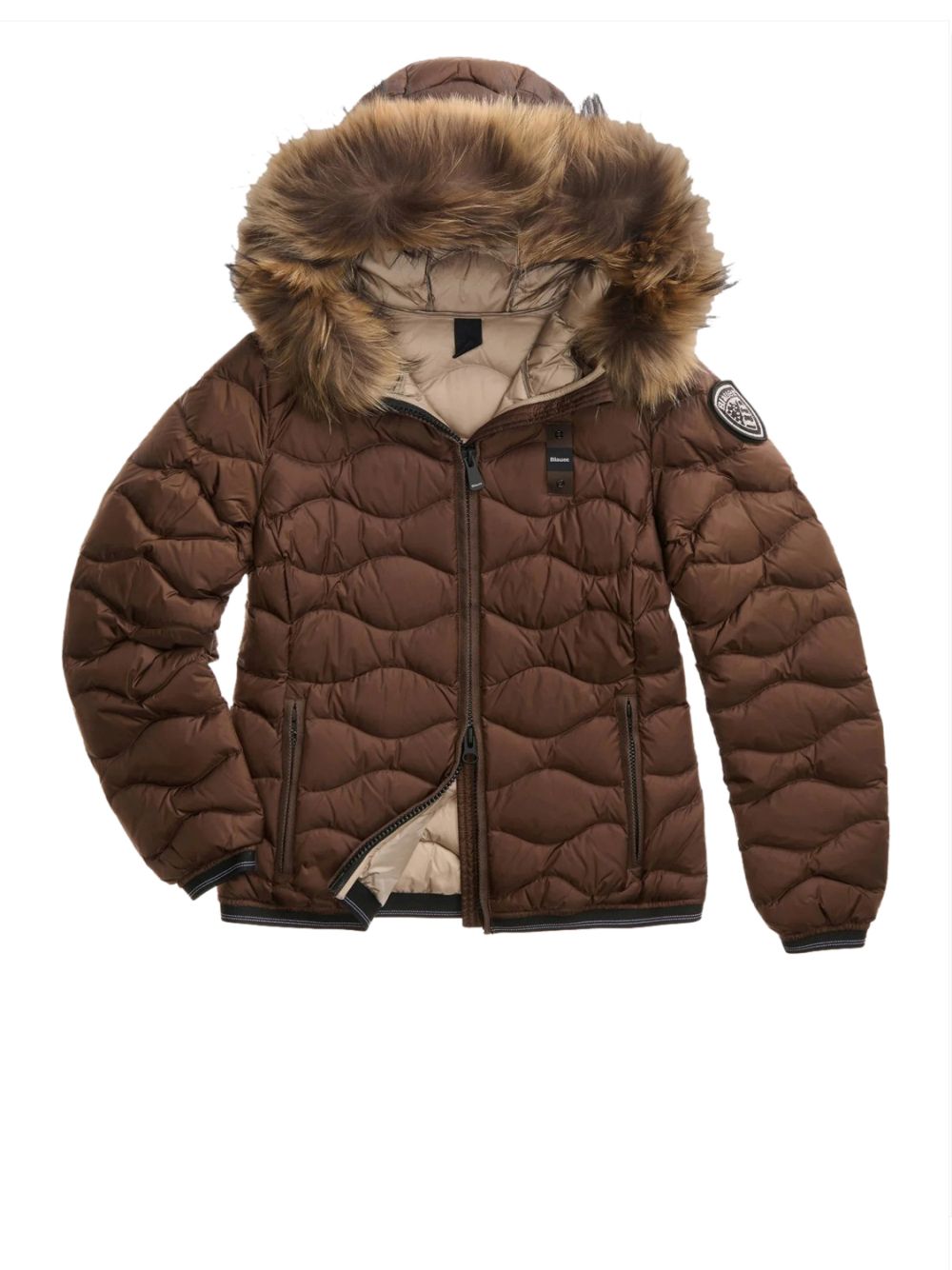 Piumino Blauer ALDIE Donna - Marrone