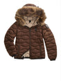 Piumino Blauer ALDIE Donna - Marrone