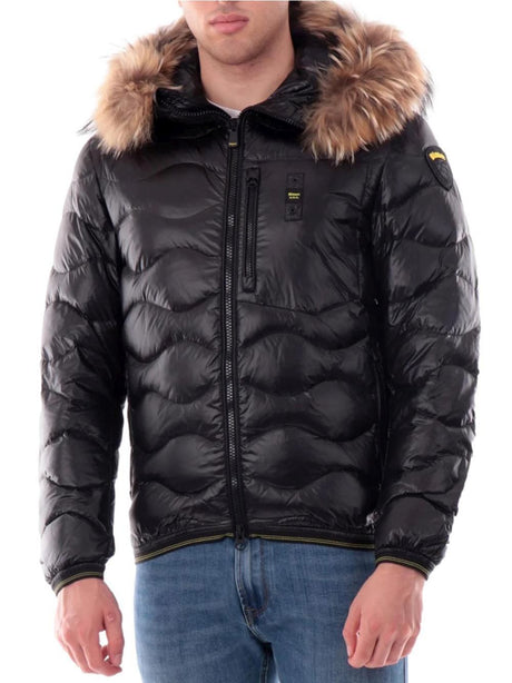Piumino Blauer WAVEFUR Uomo - Nero