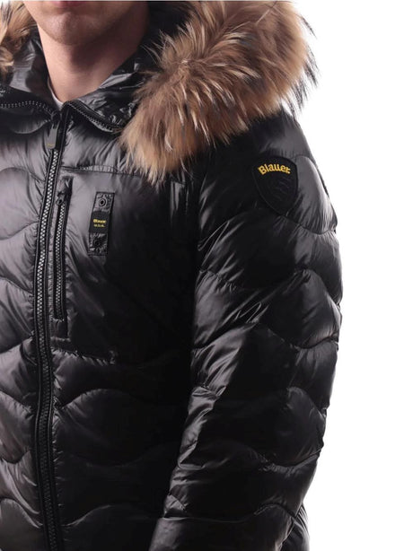 Piumino Blauer WAVEFUR Uomo - Nero