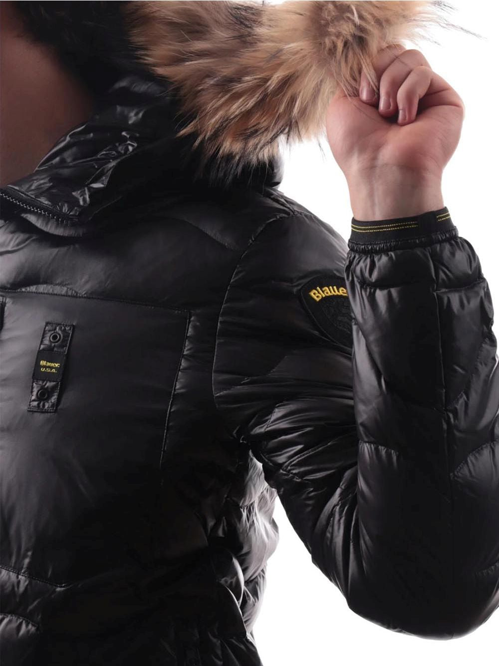 Piumino Blauer WAVEFUR Uomo - Nero