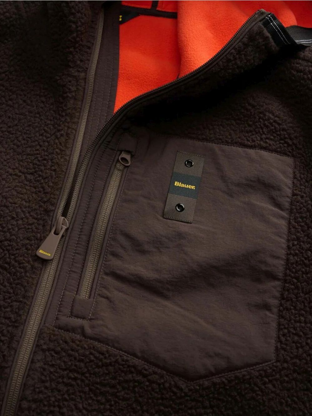 Giubbotto Blauer ALLEGHANY Uomo - Marrone Blauer  Angolo dello Sport