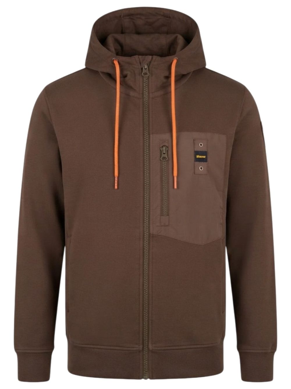 Felpa Blauer NEPTUNE Uomo - Marrone