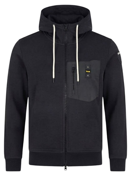 Felpa Blauer NEPTUNE Uomo - Nero