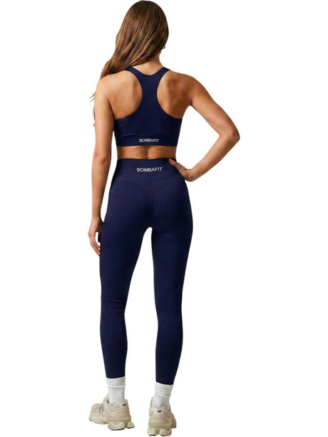 Leggings Bombafit Donna - Blu