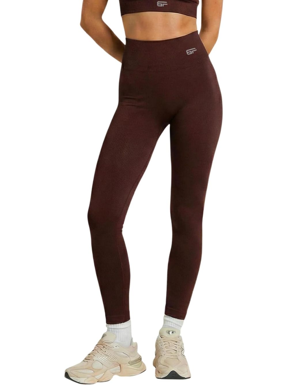 Leggings Bombafit Donna - Marrone
