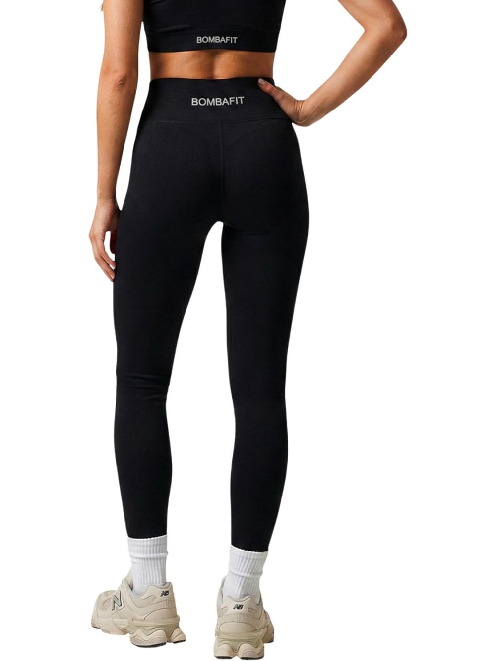 Leggings Bombafit Donna - Nero