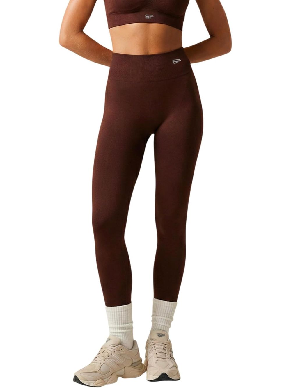 Leggings Bombafit Donna - Marrone