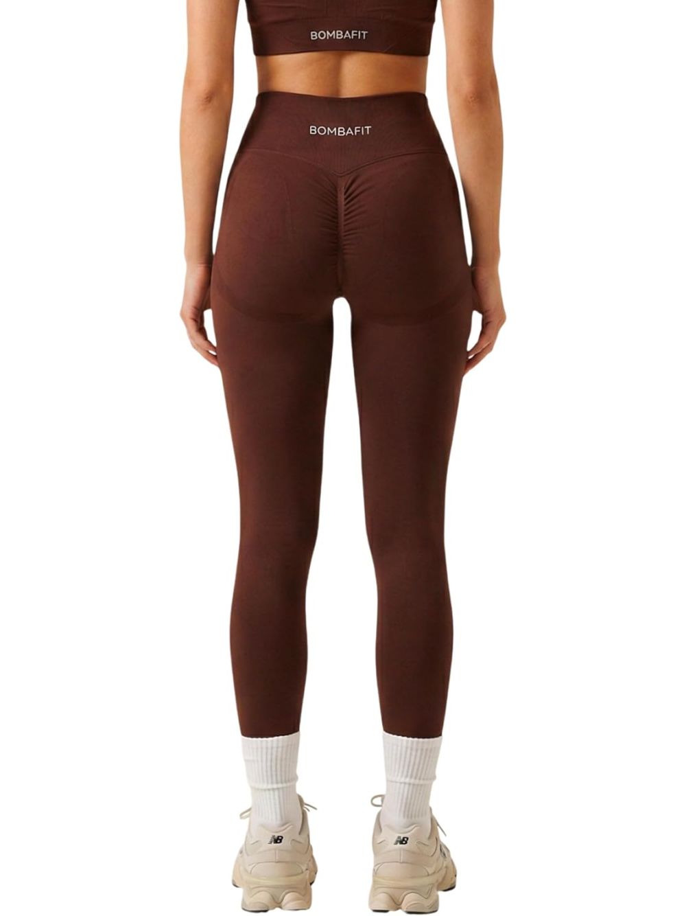 Leggings Bombafit Donna - Marrone