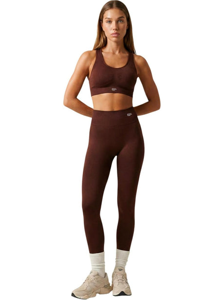 Top Bombafit Donna - Marrone