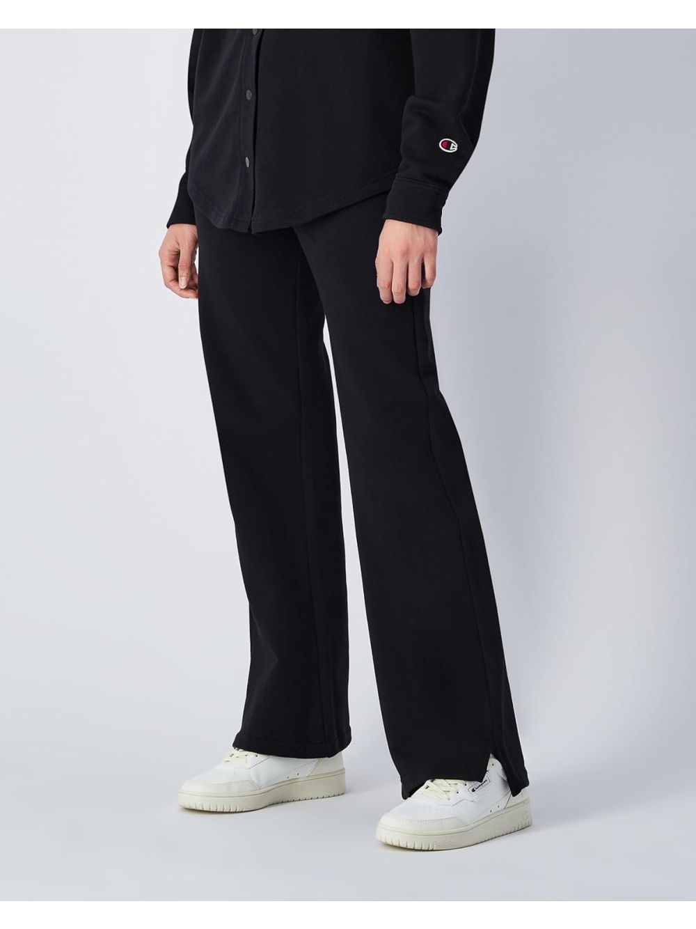 Pantalone Felpa Champion FLARE Donna - Nero