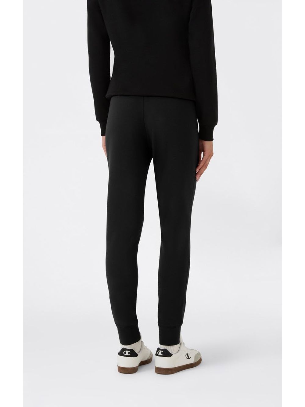 Pantalone Felpa Champion RIB CUFF Donna - Nero