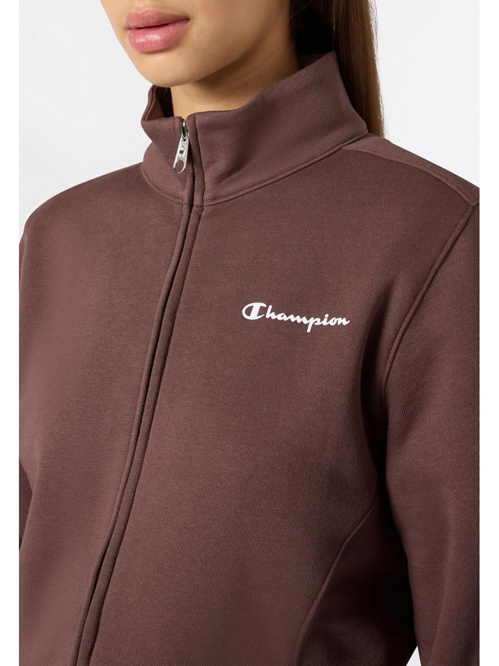 Tuta Sportiva Champion FULL ZIP SUIT Donna - Marrone