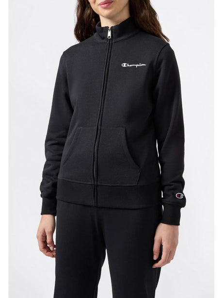 Felpa Champion FULL ZIP SWEATSHIRT Donna - Nero